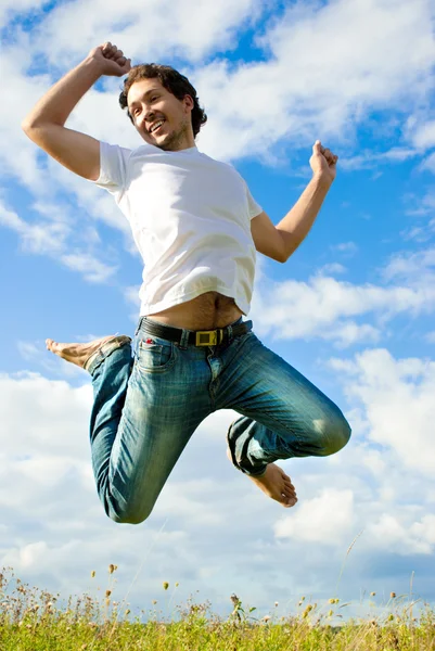 Man jumping — Fotografie, imagine de stoc