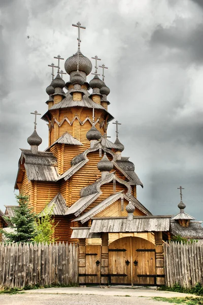 Chiesa in legno — Foto Stock