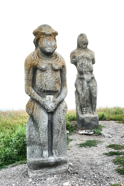 Sensenfrau-Statue — Stockfoto
