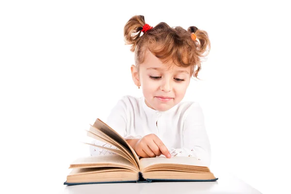 어린이 독서 책 — 스톡 사진