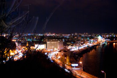 gece cityscape