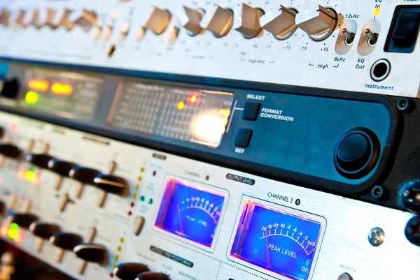 Equipos amplificadores — Foto de Stock
