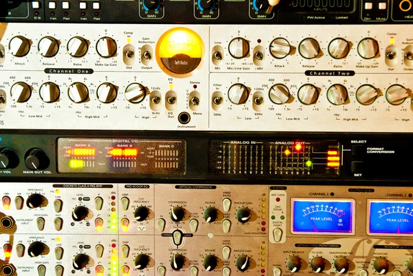 Amplifier equipment — Stock Photo, Image