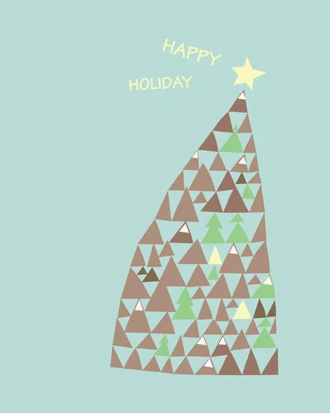 Holiday tree — Stock Photo, Image