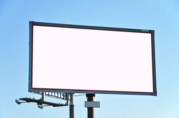 In the form of billboard advertising — Stock Photo, Image