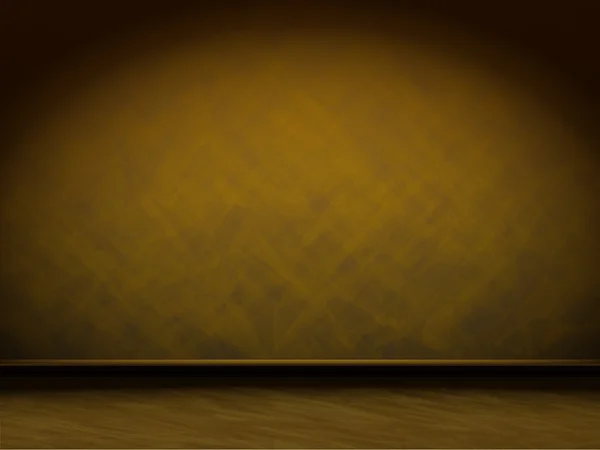 Векторна гранжева коричнева кімната — стоковий вектор