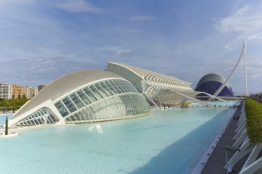 City of Arts and Sciences in Valencia clipart