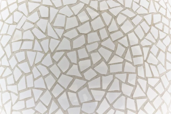 Fehér mozaik — Stock Fotó