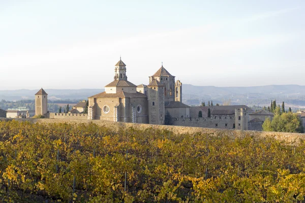 Монастир Санта-Марія де Poblet — стокове фото