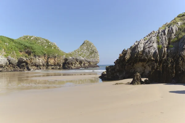 Cantabria plaży — Zdjęcie stockowe