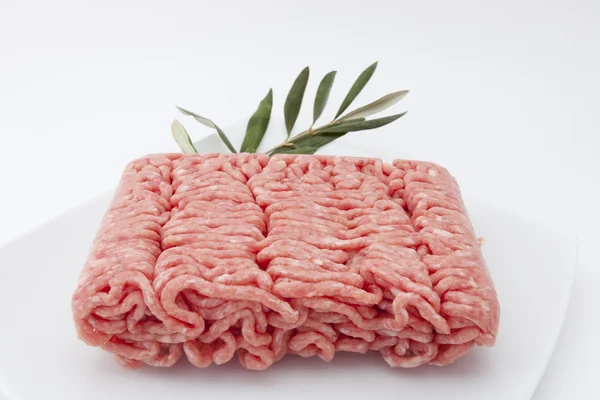 Raw ground beef — Stock Photo, Image