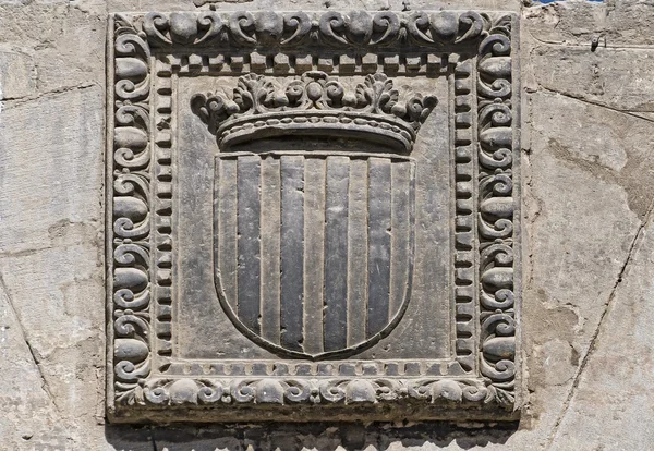 A Catalonia kő címere. — Stock Fotó