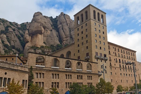 Monastery in Montserrat, Spain — Stock Photo, Image
