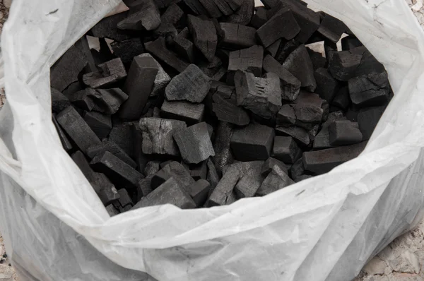 Çantanın içinde kömür — Stok fotoğraf