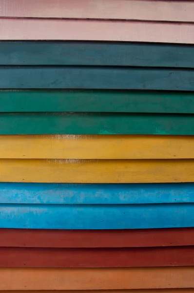 Madeira colorida — Fotografia de Stock