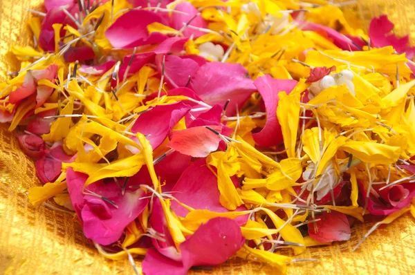 Thai buddhizmus esküvői virág — Stock Fotó