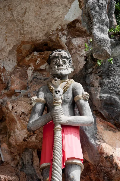 Yala Tay dev heykeli mağara Tapınak, Tayland — Stok fotoğraf
