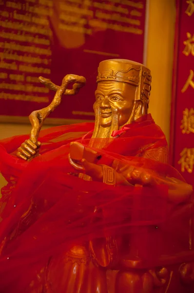 Chinese monk statue — Stock Photo, Image