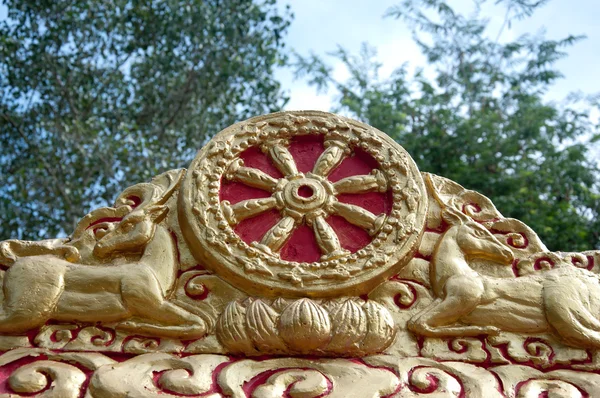 寺でのタイの芸術 — ストック写真
