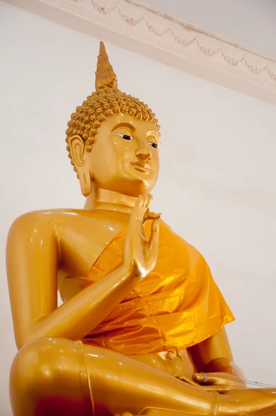 Antica statua buddha — Foto Stock