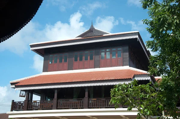 Тайский дом в мусульманском стиле — стоковое фото