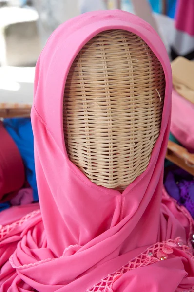 Muslimské oděvy model — Stock fotografie