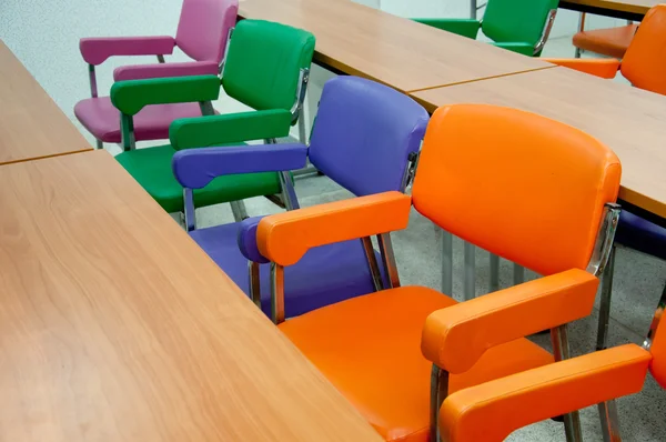 Stock image Colorful chairs