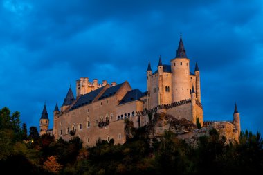 Fortress of Segovia clipart