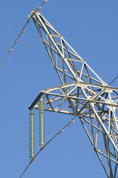 Elektriska pylon — Stockfoto