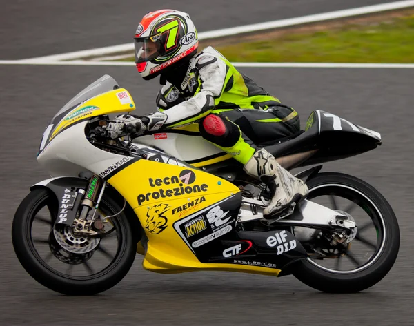 Mattia Tarozzi piloto de 125cc en el CEV —  Fotos de Stock