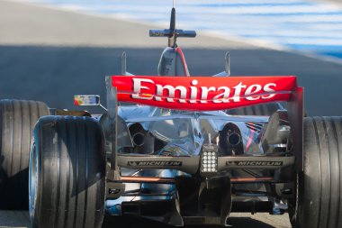 Team McLaren F1, Lewis Hamilton, 2006 clipart