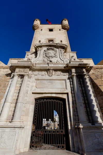 Puertas de la Tierra de Cádiz — Foto de Stock