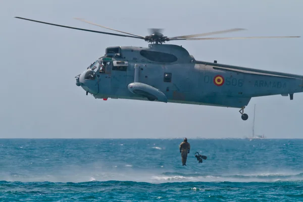 Helicopter Seaking — Stock Photo, Image
