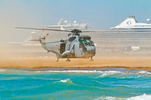 Elicottero Seaking — Foto Stock