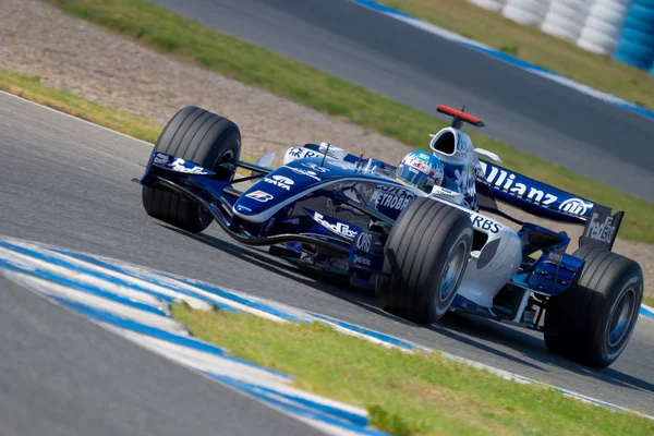 Equipo Williams F1, Alex Wurz, 2006 — Foto de Stock