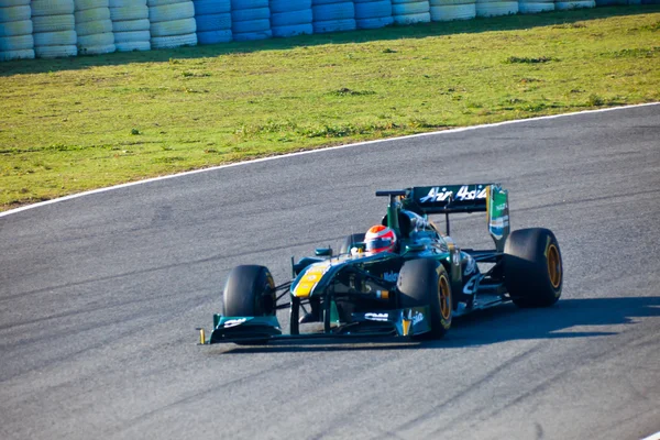 Team Lotus F1, Jarno Trulli, 2011 — Stock Photo, Image