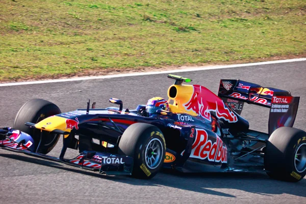 レッドブル レーシング f1 チーム、マーク ・ ウェバー、2011 年） — ストック写真