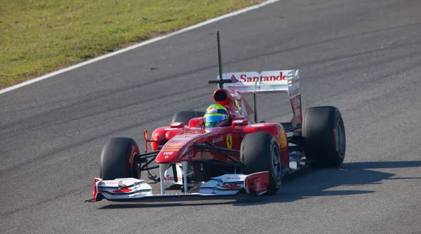 团队费利佩 · 马萨法拉利 f1 2011 — 图库照片