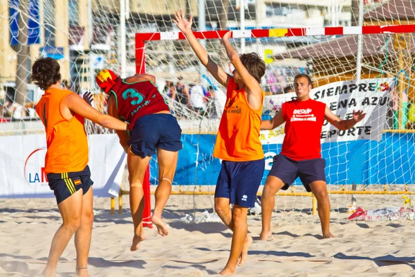 การแข่งขันแฮนด์บอลชายหาดครั้งที่ 19 คาดิซ — ภาพถ่ายสต็อก