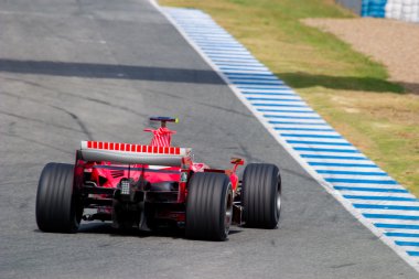 Scuderia Ferrari F1, Luca Badoer, 2006 clipart