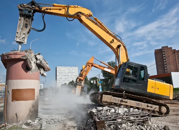 Demolition Site — Zdjęcie stockowe