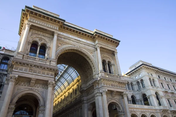 ミラノのヴィットーリオ ・ エマヌエーレ 2 世のギャラリー — ストック写真