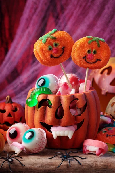 Cukierki halloween — Zdjęcie stockowe