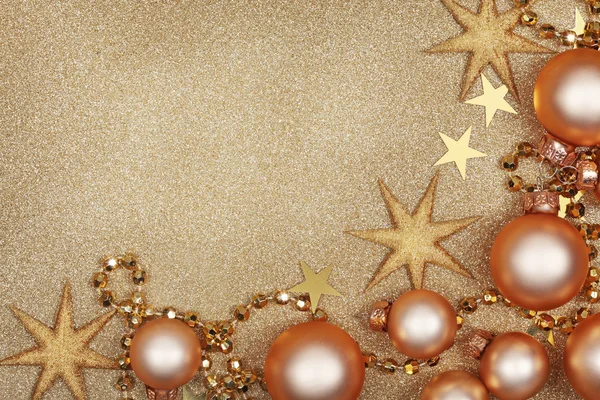 Abstrakte Weihnachten goldenen Hintergrund — Stockfoto
