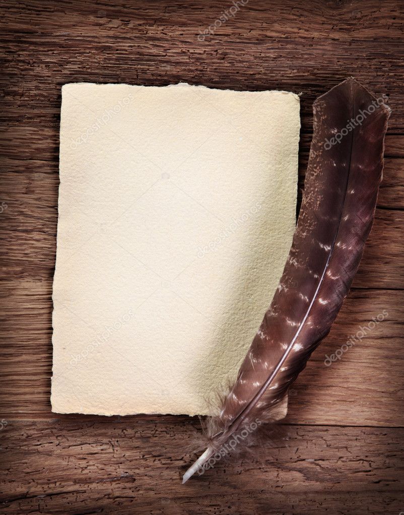 quill and parchment