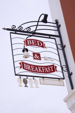 Bed & breakfast clipart