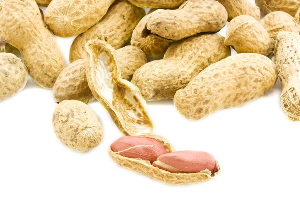 Голый арахис — стоковое фото
