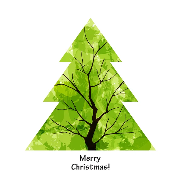 Color Árbol de Navidad — Archivo Imágenes Vectoriales