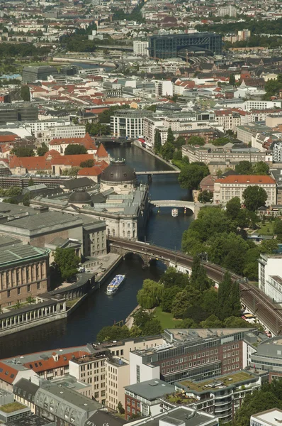 柏林从天空 — 图库照片