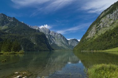 The famous Bavarian Konigssee clipart